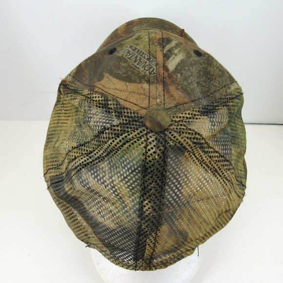 Old Clinton Gas & Groceries Logo Gray Ga Mesh Back Camo Adj Snapback Cap Hat - Picture 5 of 8